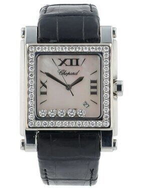 Chopard Happy Sport Steel Mother Of Pearl Dial 35mm Quartz Watch